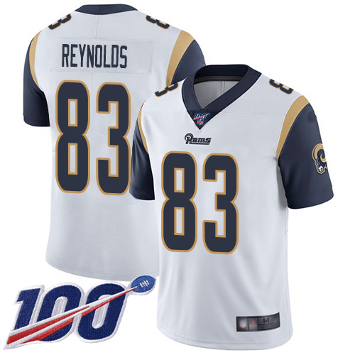 Los Angeles Rams Limited White Men Josh Reynolds Road Jersey NFL Football 83 100th Season Vapor Untouchable